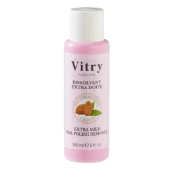 Vitry Solvente Extra Dolce Senza Acetone Rimuove Smalto e Nutre le Unghie 150 ml