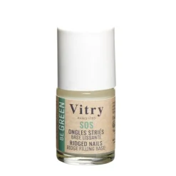 Vitry Sos Unghie Rigate Base Levigante che Uniforma e Rinforza Unghie 10 ml