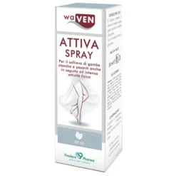 Waven Attiva Spray per Gambe Pesanti e Dolenti 50ml