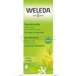 Weleda Deodorante Rinfrescante 24 Ore Limone Spray 100ml