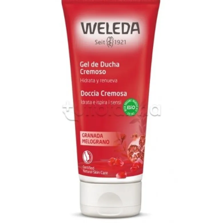 Weleda Inspire Doccia Cremosa Fragranza Bagnodoccia Melograno 200ml