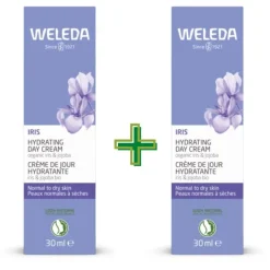 Weleda Iris Crema Giorno Idratante Pelle Secca 1+1 Omaggio 60ml