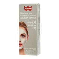 Winter Maschera Viso Detox Argilla Bianca purificante per pelle luminosa 75ml