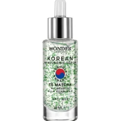 Wonder Company Siero Viso Korean Tè Matcha antiossidante e idratante per luminosità e compattezza 30ml