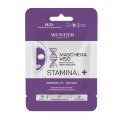 Wonder Company Staminal Maschera Viso con Cellule Staminali Anti Age 1 Pezzo