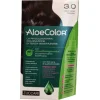 Zuccari AloeColor 3,0 Tinta Permanente Capelli Castano Scuro + Rivelatore 75ml + Shampoo 15ml